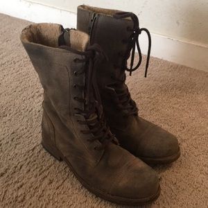 All Saints Jacks Place Shearling Lined Boots